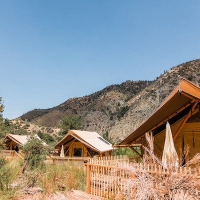Camp in Southern California | Huttopia Paradise Springs