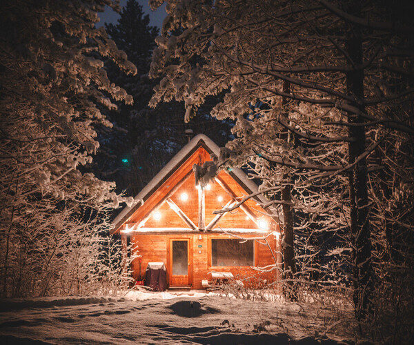 Chalet hiver huttopia